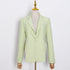 Sexy big backless chain blazer - ROUTINE FASHION